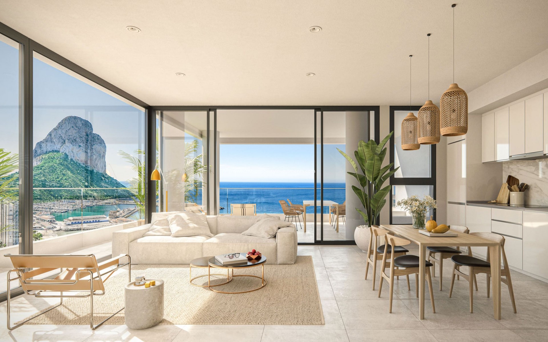 Nouvelle construction - penthouse - Calpe