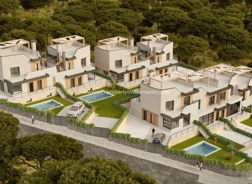 Nouvelle construction - Town House - Polop - PAU1