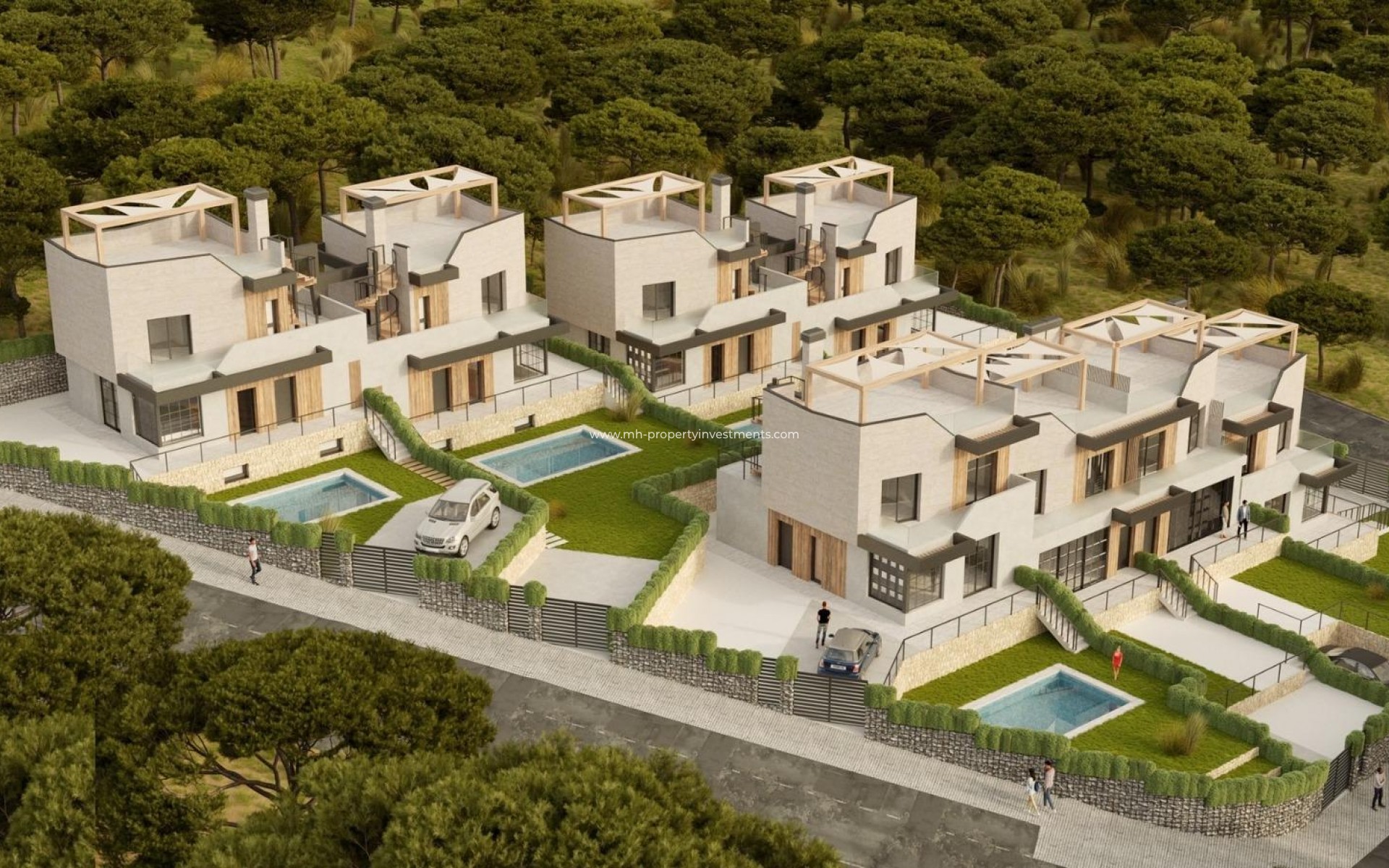 Nouvelle construction - Town House - Polop - PAU1