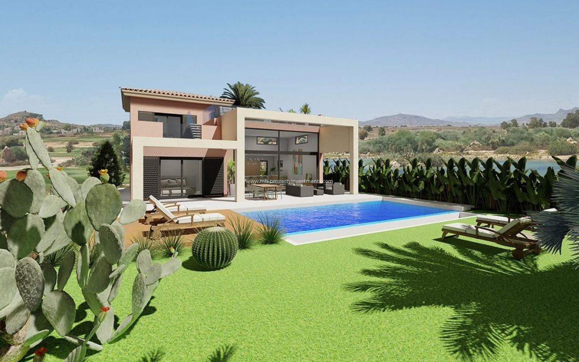 Nouvelle construction - Villa - Cuevas Del Almanzora - Desert Spring Golf