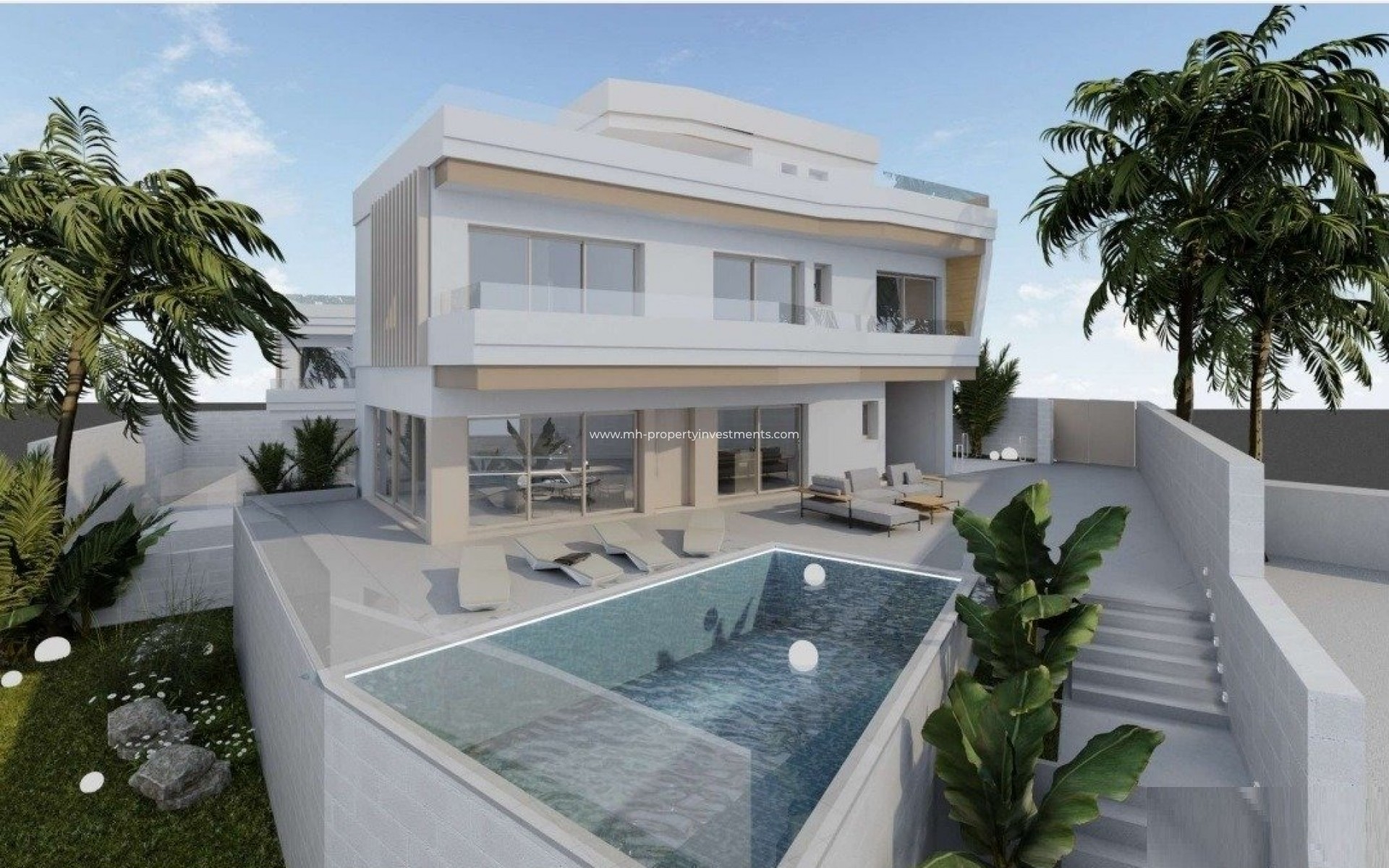 Nouvelle construction - Villa - Orihuela Costa - Aguamarina