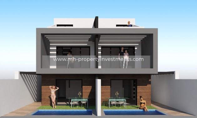Semi-detached - Neubau - San Javier - San Javier