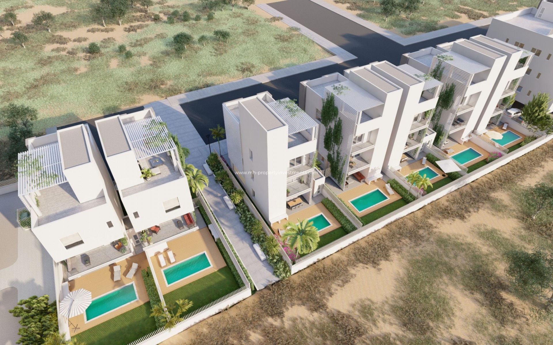 vom Plan - Villa - Larnaca - Krasas