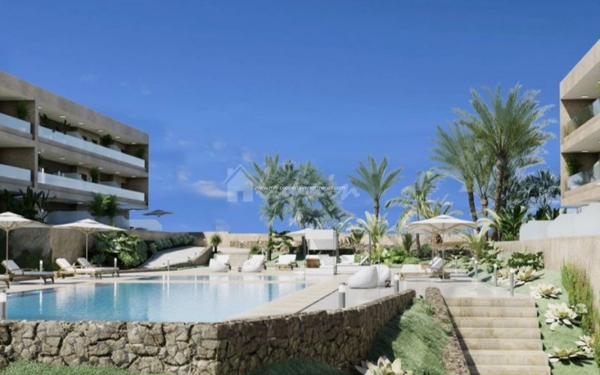 Wiederverkauf - Wohnung - El Medano - Sotavento Suites La Tejita El Medano Tenerife